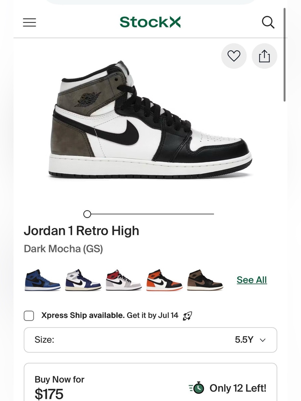 Jordan 1 Retro Dark Mocha - Picture 3 of 11